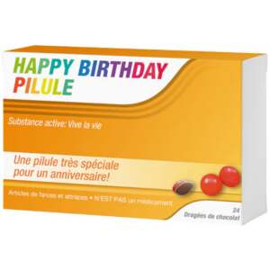 Scherztabletten Happy Birthday Pilule - Erfurth