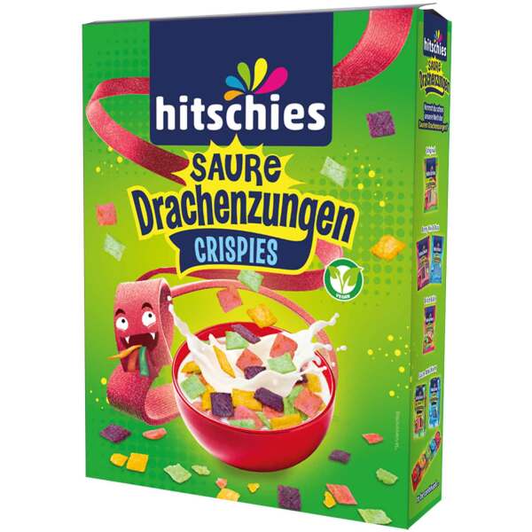 Hitschies Saure Drachenzungen Crispies 270g