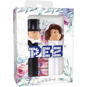 PEZ Geschenkset Just Married Braut braune Haare - PEZ