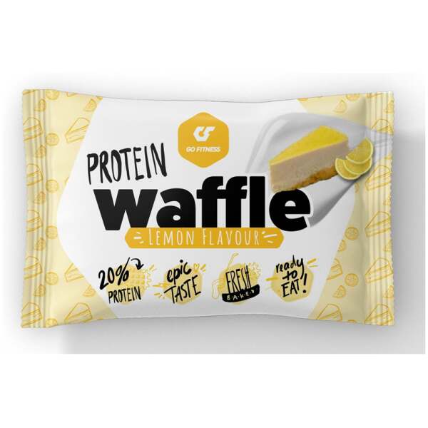 GoFitness Nutrition Protein Waffle Lemon 50g