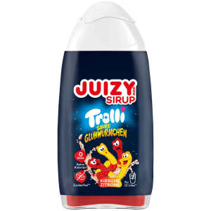 Trolli Saure Glühwürmchen Juizy Sirup Kirsche Zitrone 65ml - Trolli