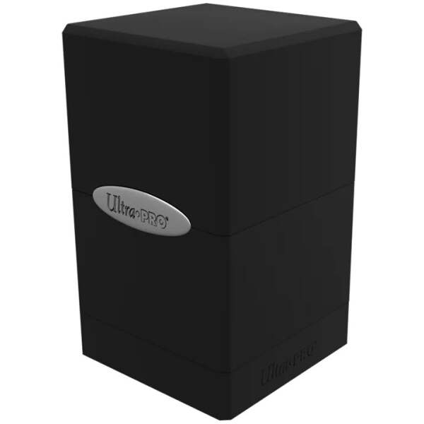 Ultra Pro Satin Tower Deck Box Black