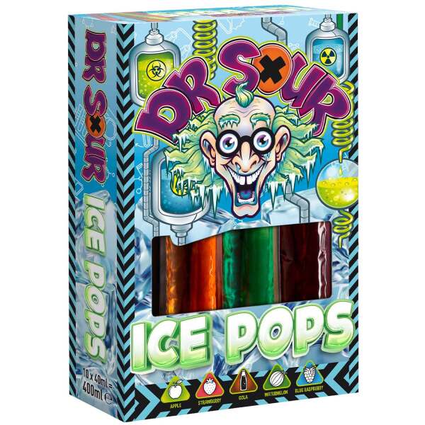 Dr. Sour Ice Pops 10er 400ml