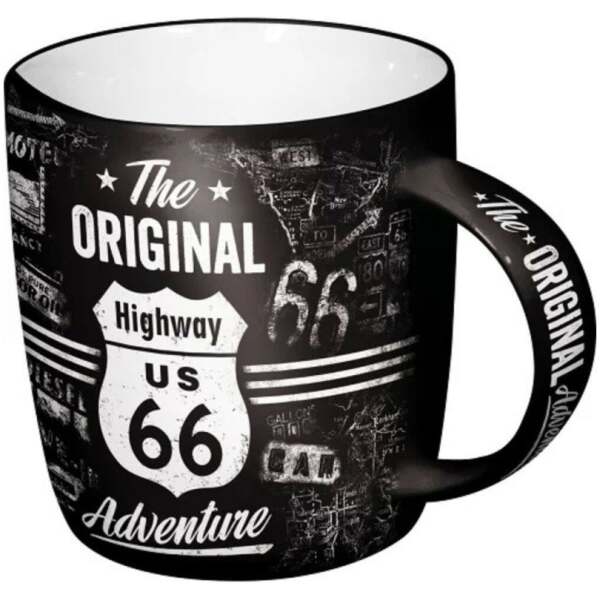 Nostalgic Art The Original Highway US 66 Adventure Tasse