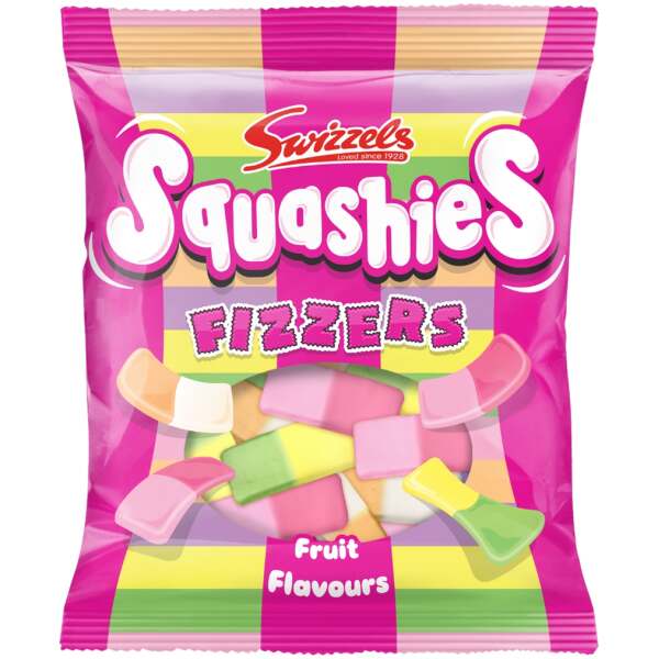 Swizzels Squashies Fizzers 140g