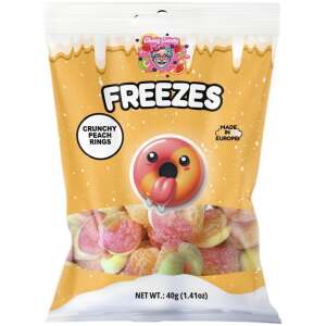 Freezes Peach Rings 40g - Chaos Candy