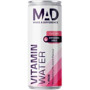 MAD Erdbeer-Rhabarber Vitaminwasser 330ml - MAD