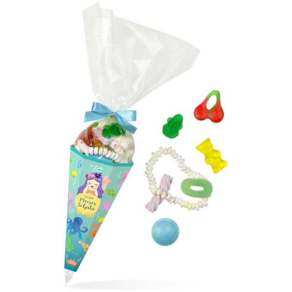 Süsser Meeres Schatz Geschenk zur Einschulung 120g