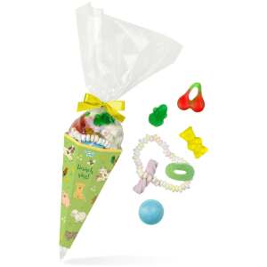 Süsse Tiertüte Geschenk zur Einschulung 120g - Der Zuckerbäcker