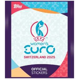 Topps Women's Euro 2025 Stickers Pack mit 6 Stickers - Topps