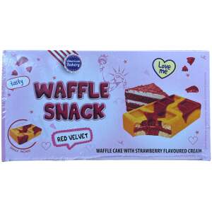 American Bakery Waffle Snack Red Velvet 135g - American Bakery