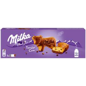Milka Kuchen mit Milchschokoladenstückchen Tender Cow 140g - Milka