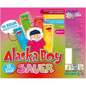 Alaska Boy Icesticks Sauer 10 x 50ml - Alaska Boy