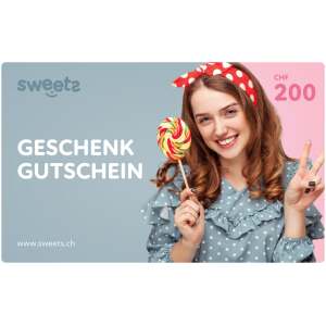 Geschenkgutschein CHF 200.00 - Sweets