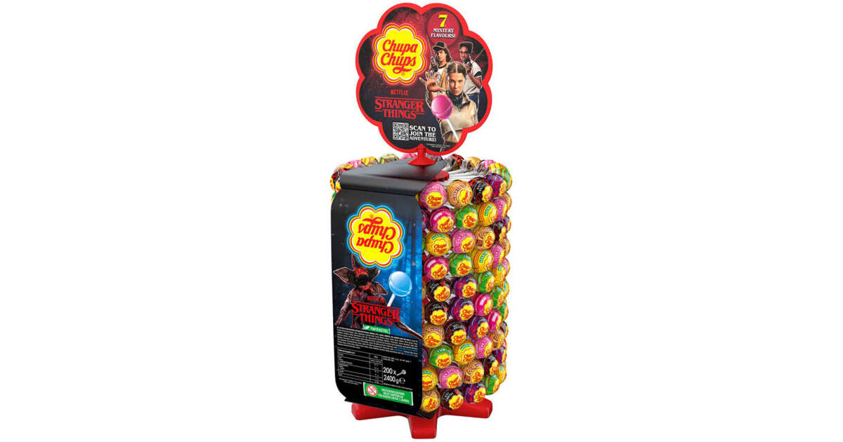 Chupa Chups Lutscherrad Stranger Things 200er | Sweets.ch