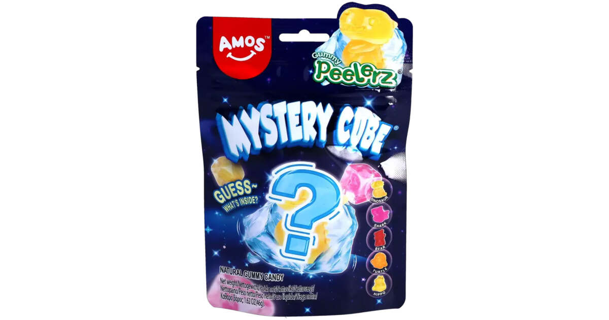 Amos Peelerz Mystery Cube 46g | Sweets.ch
