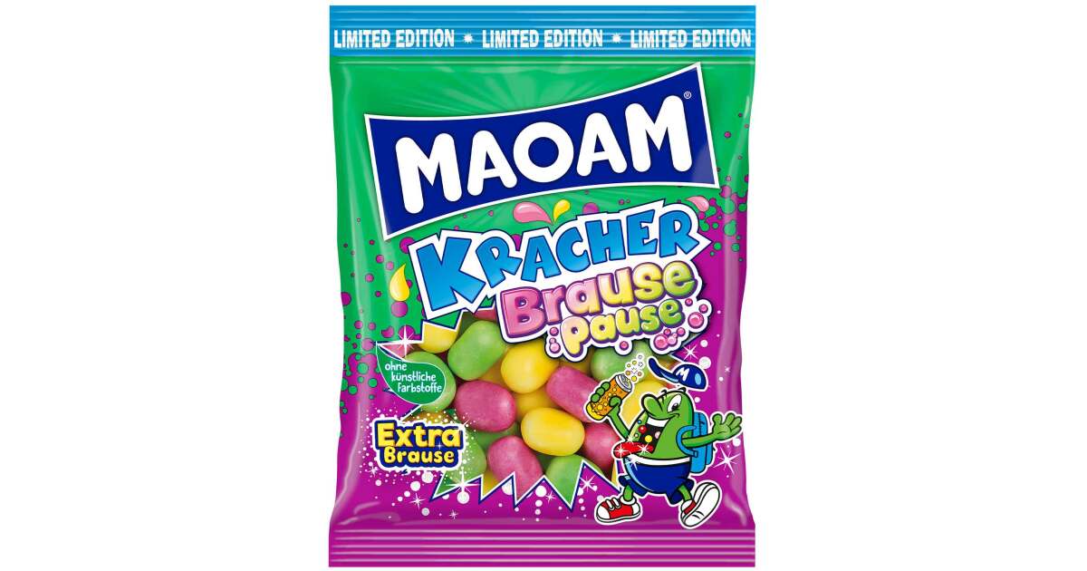 Maoam Kracher Brause Pause 200g | Sweets.ch