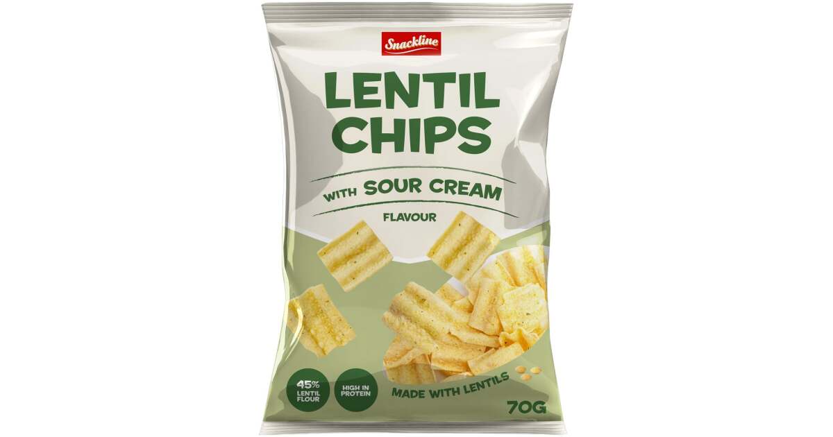 Snackline Linsenchips Sour Cream 70g